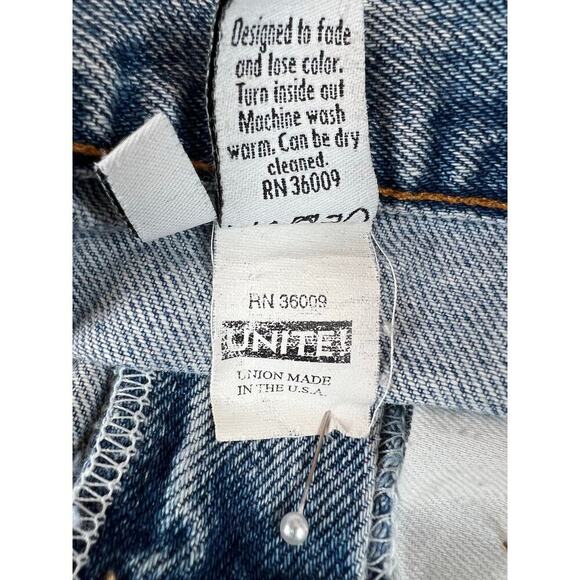 Calvin Klein VINTAGE 80's Jeans in Mid Wash Women's Size 9 - Picture 9 of 9